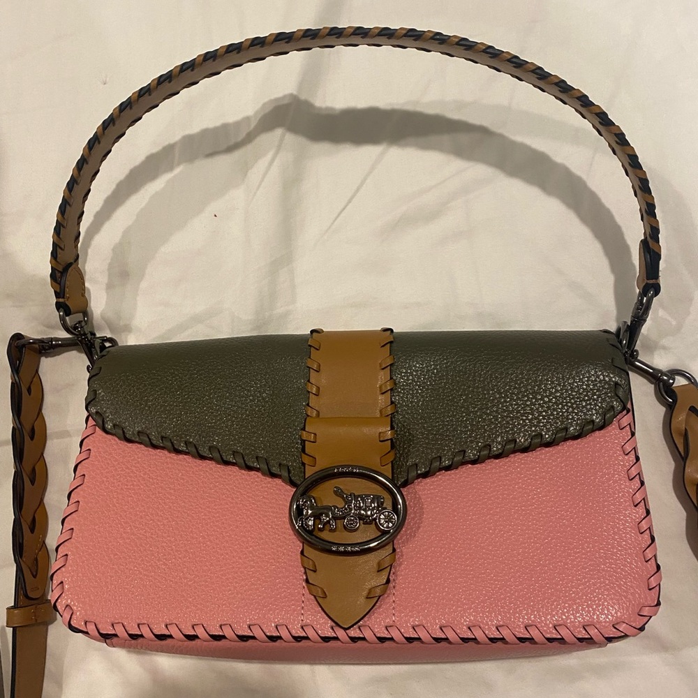 Coach Georgie Pink and Green